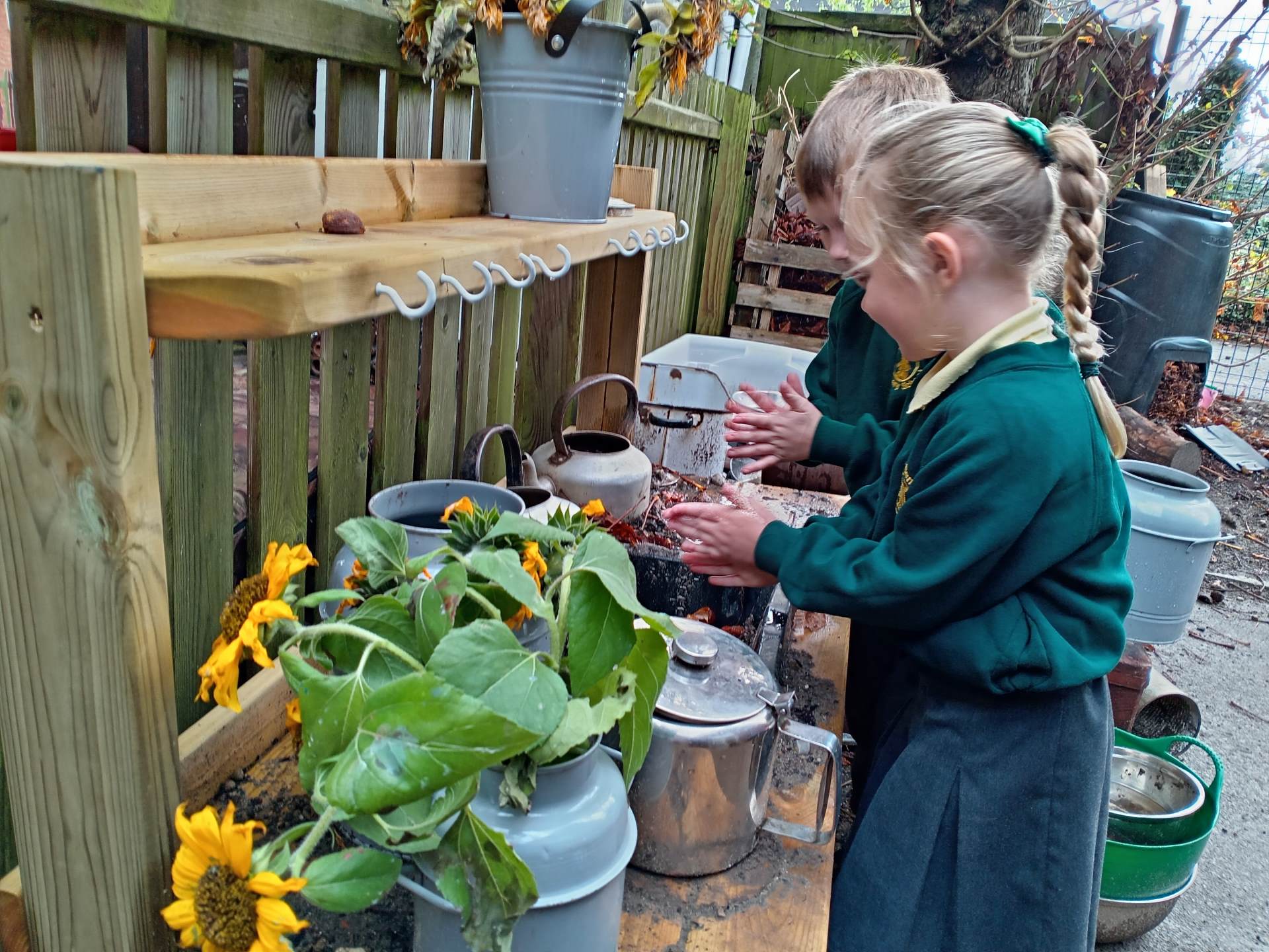 Mud kitchen